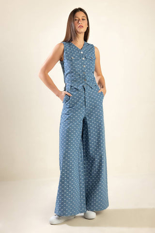 MIMOSA MORNING WOVEN VEST - By Baano