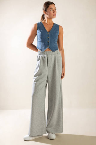 ISLAND DAYDREAMS DENIM VEST - By Baano