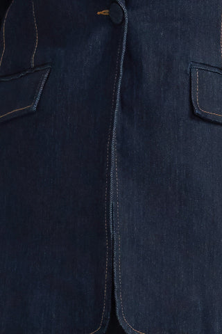 URBAN PANEL DENIM BLAZER - By Baano