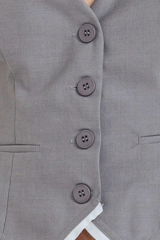 POWER LINES WOVEN VEST - By Baano