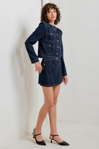 GLAM CODE DENIM JACKET - By Baano