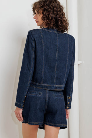 GLAM CODE DENIM JACKET - By Baano