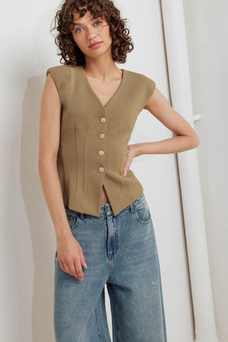 RUNWAY TO REALWAY WOVEN VEST - By Baano