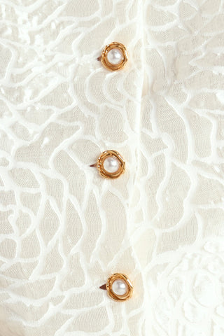 ROSÉ TEXTURE WOVEN TOP