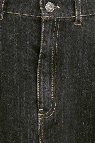 TRADING SECRETS DENIM SKIRT - By Baano