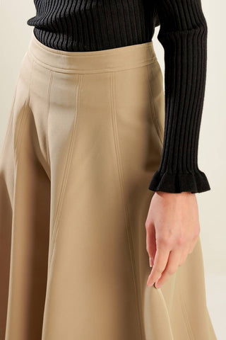 FALLING INTO BLISS WOVEN MIDI SKIRT - By Baano