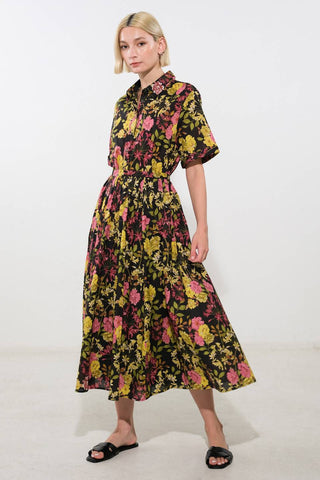 LOVE YOU MORE WOVEN MIDI SKIRT - By Baano