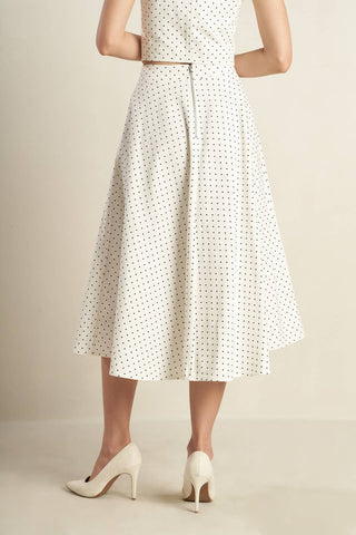 WALK WITH ME WOVEN MIDI SKIRT - By Baano