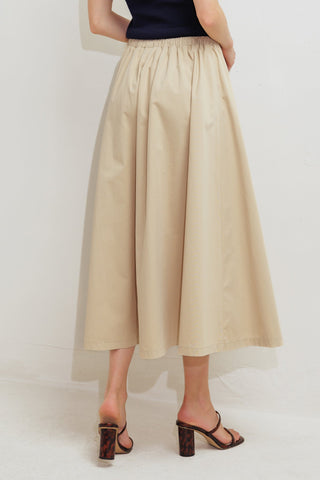 WEEKEND PARISIAN WOVEN MIDI SKIRT - By Baano