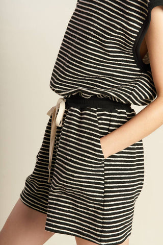 SUNSET COVE STRIP ROMPER - By Baano