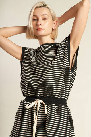 SUNSET COVE STRIP ROMPER - By Baano