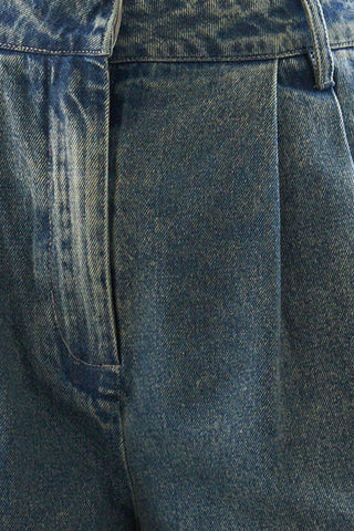 SOMEWHERE UP ABOVE DENIM PANTS - By Baano