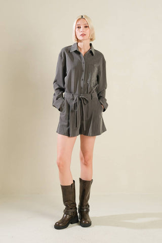 AM I OKAY WITH WOVEN ROMPER - By Baano
