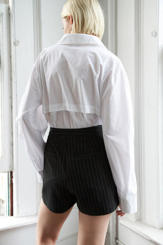 SMALL TOWN ROOTS WOVEN SKORT - By Baano