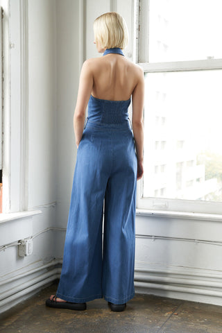 SERENE SEASONS DENIM JUMPSUIT - By Baano