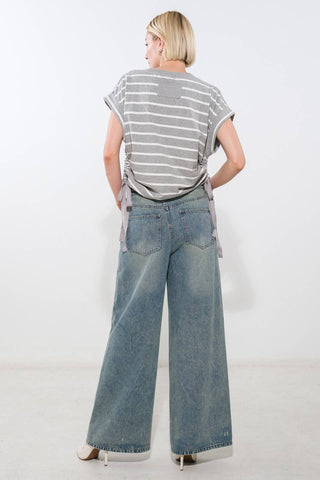 INSPIRING ALLURE DENIM PANTS - By Baano