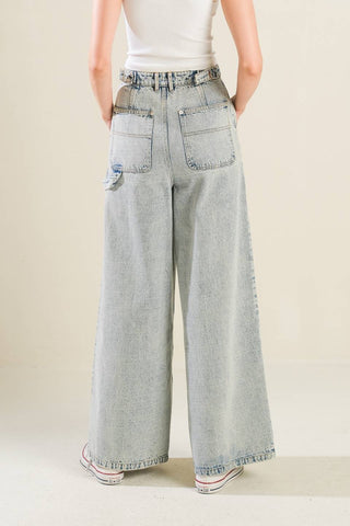 IF I KNOW ME DENIM PANTS - By Baano