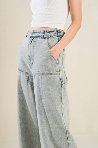 IF I KNOW ME DENIM PANTS - By Baano