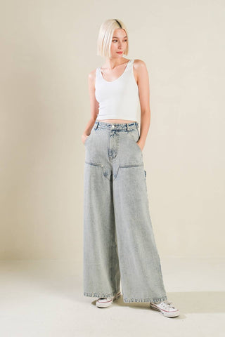 IF I KNOW ME DENIM PANTS - By Baano
