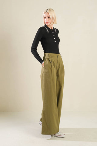 HIDDEN REFLECTIONS WOVEN PANTS - By Baano