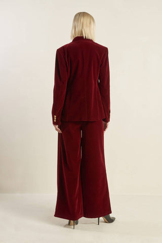 COY CHARM VELVET PANTS - By Baano