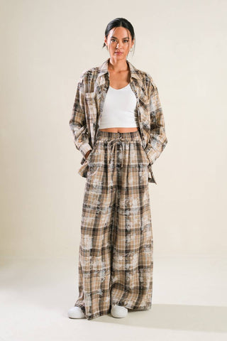 TIMELESS CHARM WOVEN PANTS - By Baano