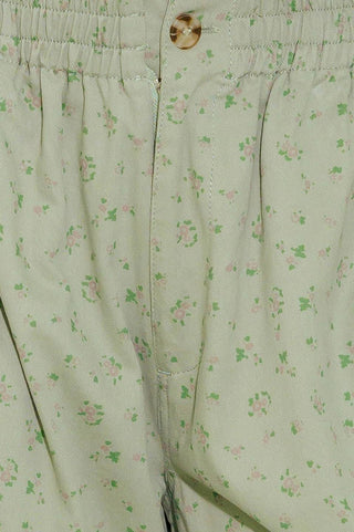 DRIFTING CURRENTS OLIVE WOVEN PANTS - By Baano