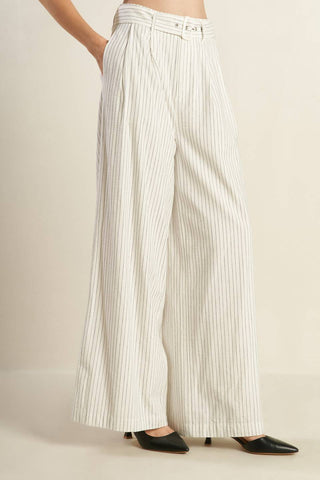 LEAD THE WAY WOVEN SEESUCKER PANTS - By Baano