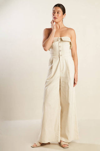 WEEKEND GETAWAY WOVEN JUMPSUIT - By Baano