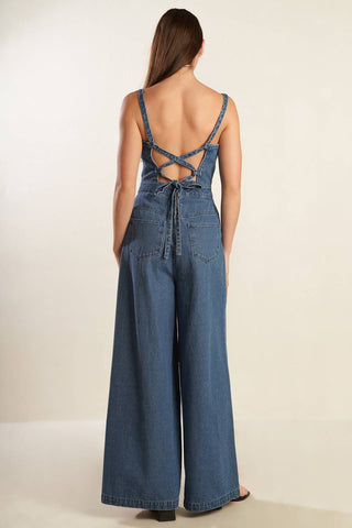CLEAN GIRL DENIM JUMPSUIT - By Baano