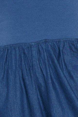 WALK EASY IN INDIGO DENIM PANTS - By Baano