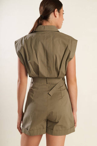 HEART OF A WOMAN WOVEN ROMPER - By Baano