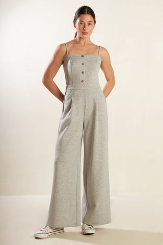THE SECRET OF US KNIT JUMPSUIT - By Baano