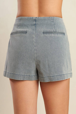 DAISY DATE DENIM SKORT - By Baano