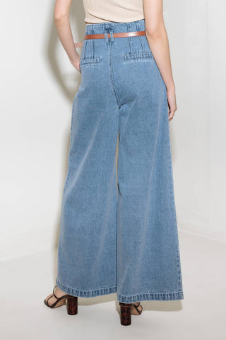 KISSED BY SUNLIGHT DENIM PANTS - By Baano