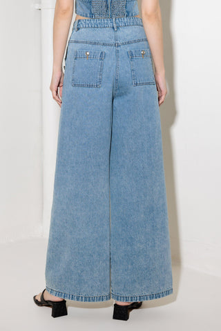 EVER SO SWEET DENIM PANTS - By Baano
