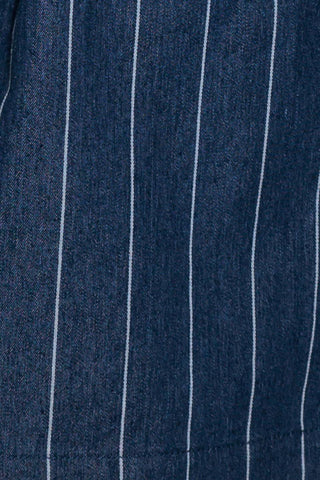 HOLD JOY IN INDIGO WOVEN SHORT - By Baano