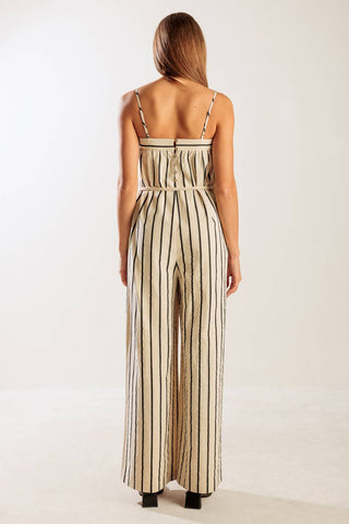 JUST THE BEGINNING WOVEN JUMPSUIT - By Baano