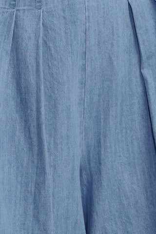 SERENITY HILL CHAMBRAY SHORT - By Baano