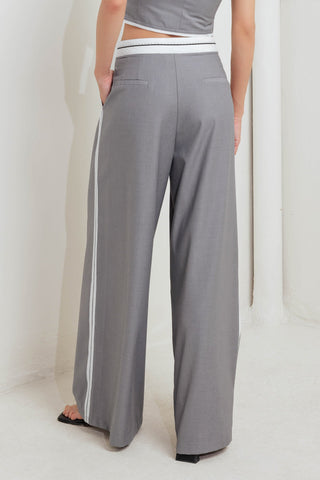 POWER LINES WOVEN PANTS - By Baano