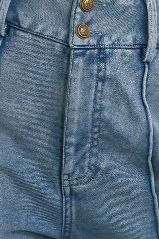 TAILORED FRAME FRENCH TERRY PANTS - By Baano