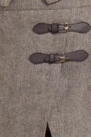 TAILORED COOL WOVEN SKORT - By Baano