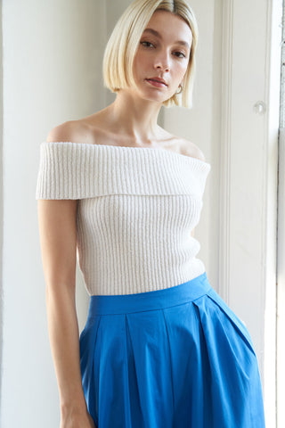 PRECIOUS APPROACH SHOULDER TOP - By Baano