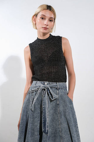 BLISSFUL SUNSHINE SWEATER TOP - By Baano