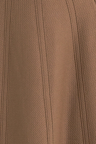 LATTE LANE SWEATER KNIT CIRCLE SKIRT - By Baano