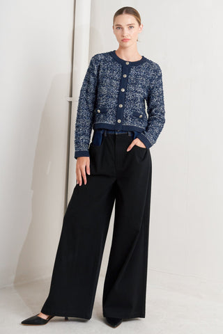 BOUTIQUE GLANCE SWEATER KNIT CARDIGAN Flying Tomato