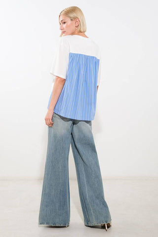 GOING IN CIRCLES COMBINATION TOP - By Baano