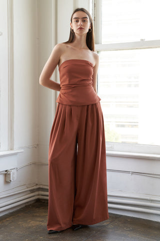 BIRDS SINGING WOVEN TOP - By Baano