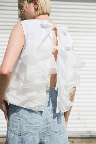 CLOUD NINE CHIC KNIT TOP - By Baano