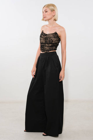 BE THE EXCEPTION LACE CROP TOP - By Baano